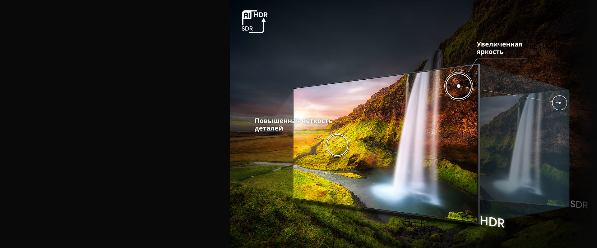 Улучшение качества изображения до уровня HDR из SDR контента